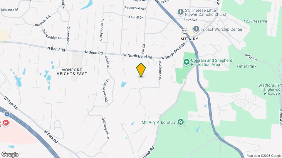 5306 Fox Rd Map and Location Details