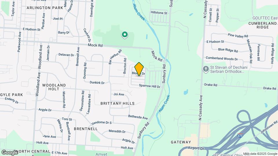 2640 Lilypark Dr Map and Location Details