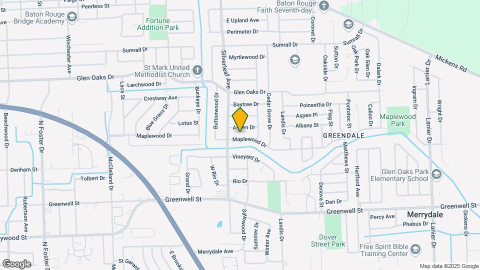 6731 Maplewood Dr Mapa y Detalles de la Ubicación