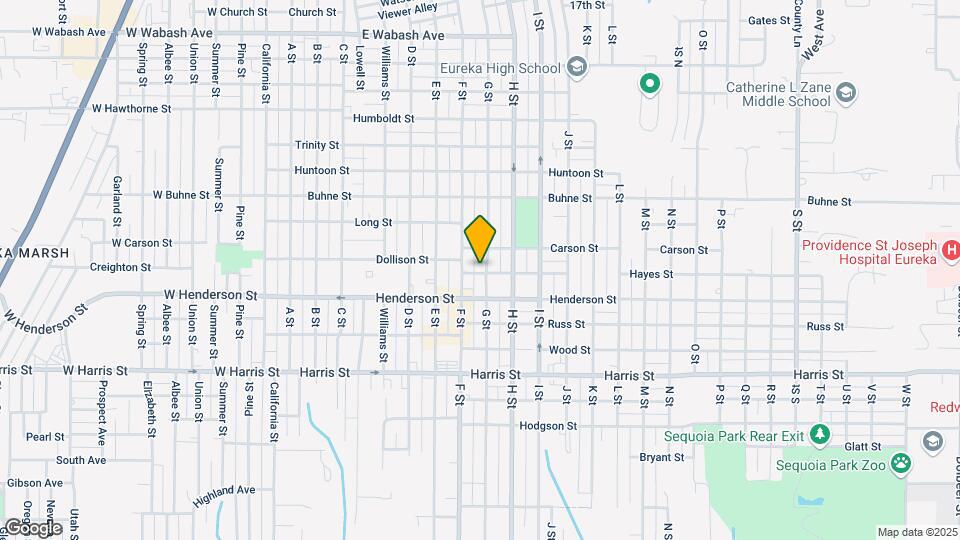 2634 G St Map and Location Details