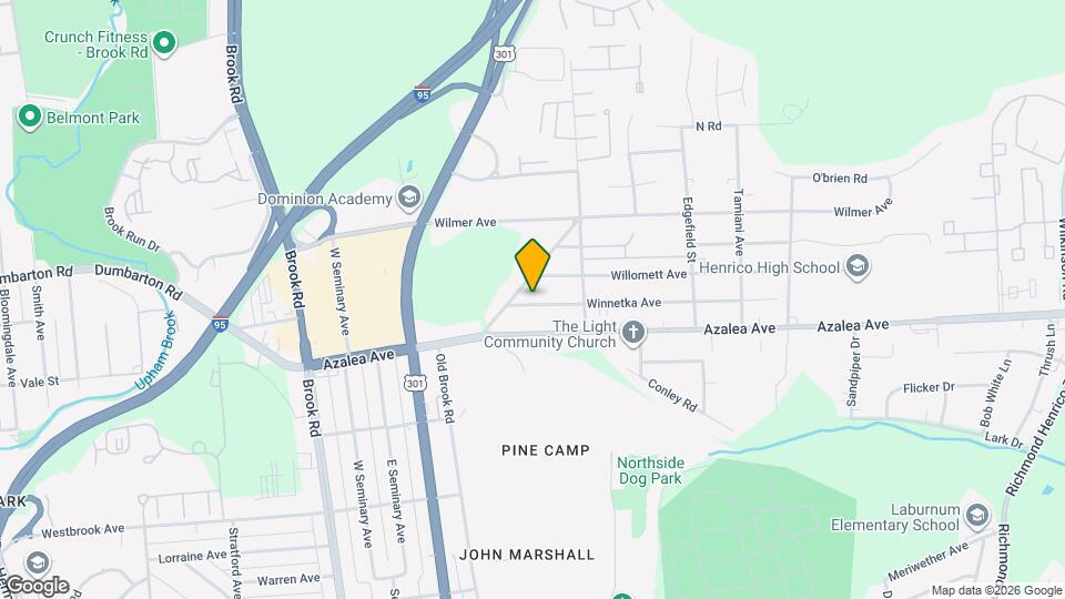 822 Winnetka Ave Map and Location Details