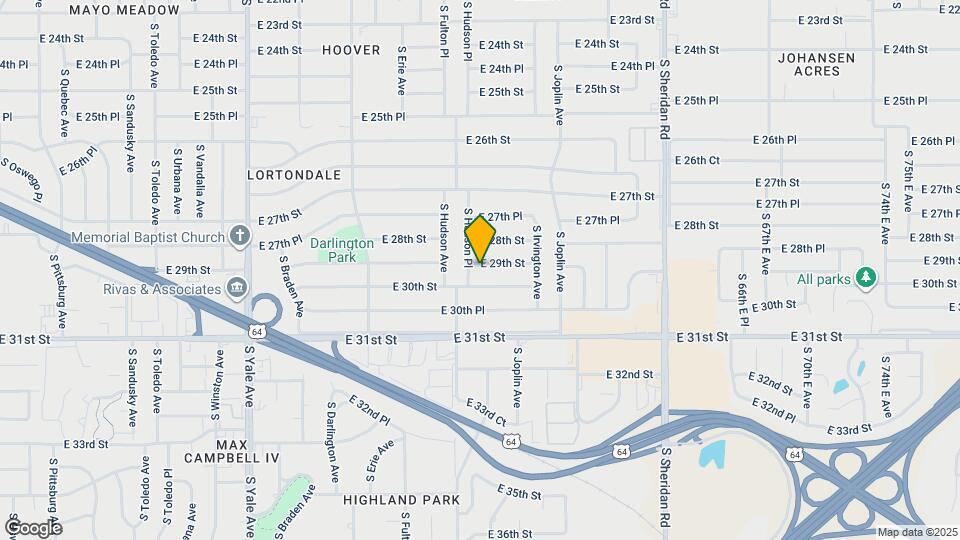 5720 E 29th St Map and Location Details