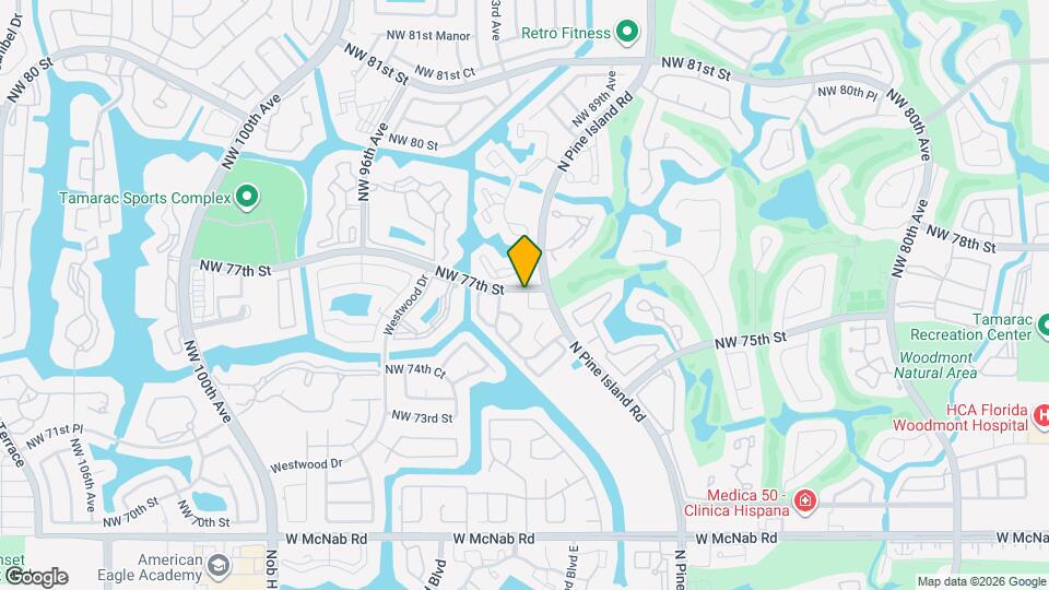 7665 NW 88th Terrace Map and Location Details