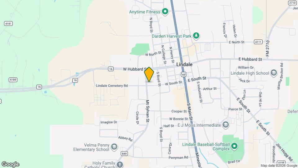 210 Mt Sylvan St Map and Location Details