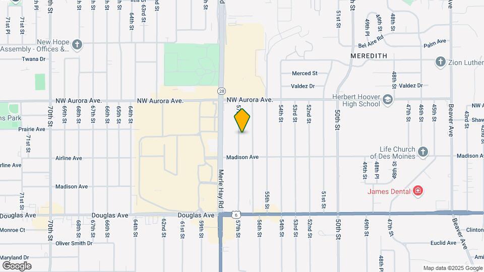 4035 57th St Map and Location Details
