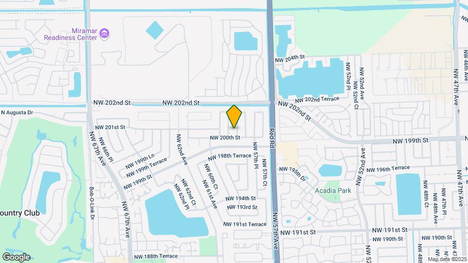 20022 NW 58th Ct Mapa y Detalles de la Ubicación