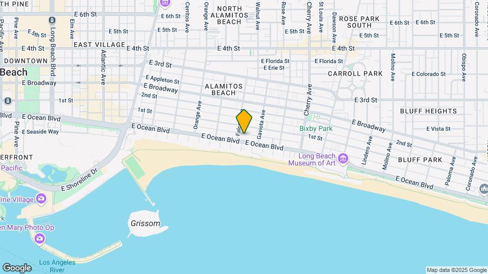 1517 E Ocean Blvd Mapa y Detalles de la Ubicación