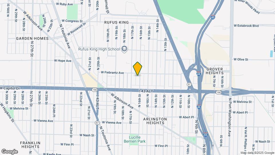 4063 N 16th St Map and Location Details
