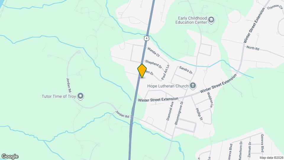 263 N Greenbush Rd Map and Location Details