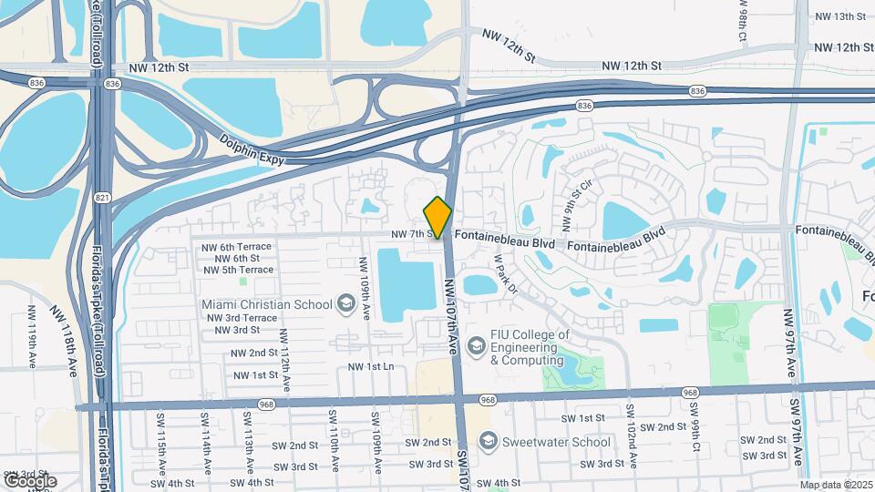 600 NW 107th Ave Map and Location Details