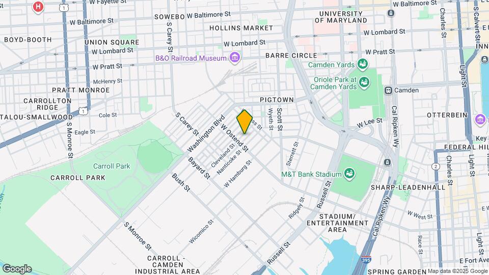 1165 Cleveland St Mapa y Detalles de la Ubicación