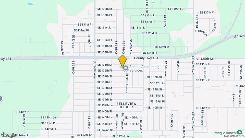 3935 SE 136th Pl Map and Location Details