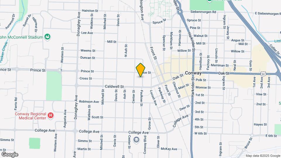 931 Faulkner St Mapa y Detalles de la Ubicación