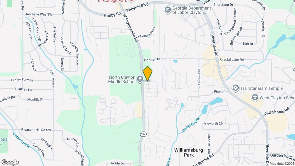 1605 Chattahoochee Ct Map and Location Details