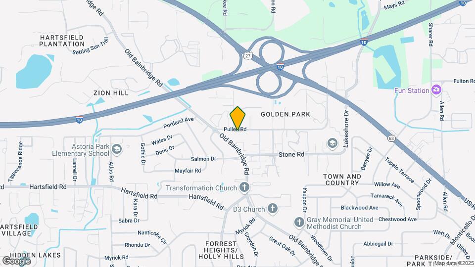 1529 Pullen Rd Mapa y Detalles de la Ubicación