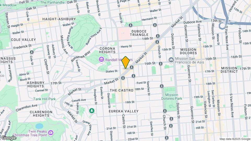 2350 Market St, Unit #C Mapa y Detalles de la Ubicación