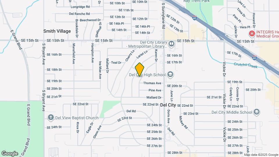 1817 Breckenridge Dr Map and Location Details