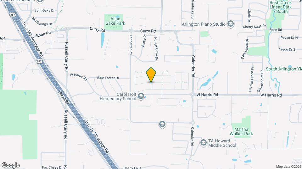 2900 Long Slope Rd Map and Location Details