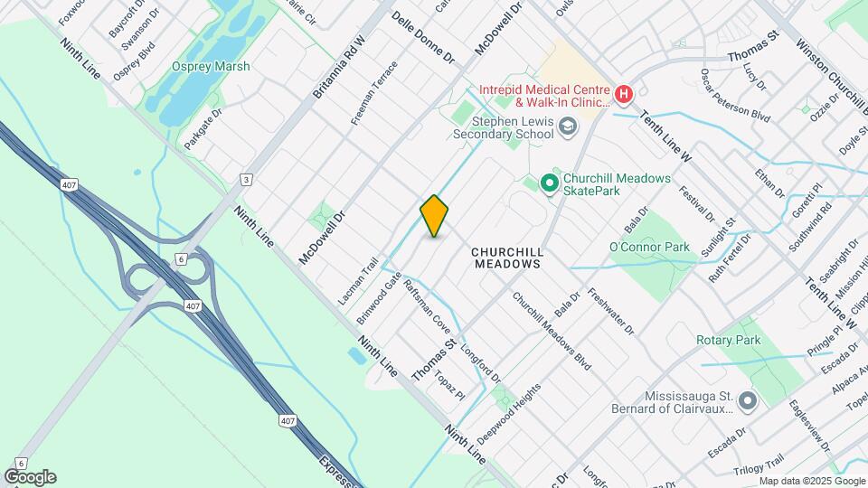 3735 Pearlstone Dr Map and Location Details