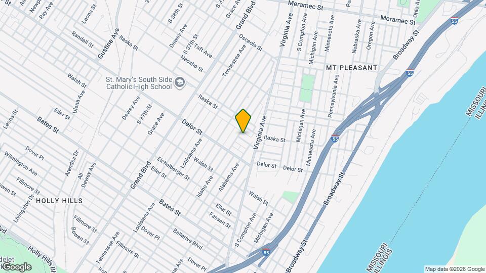 3337 Liberty St Map and Location Details