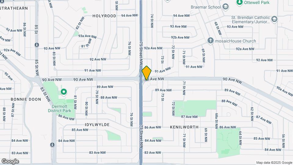 8905 75th St NW Map and Location Details