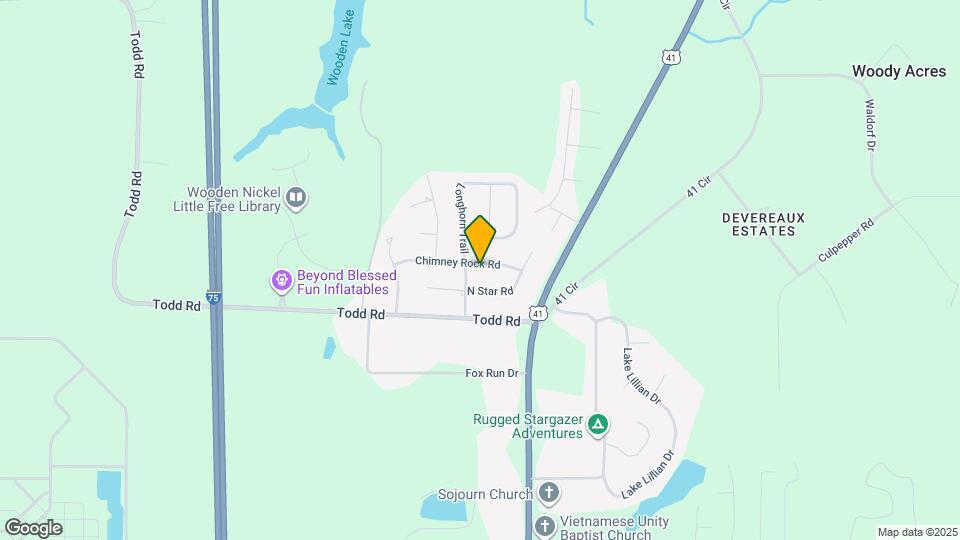 202 Chimney Rock Rd Map and Location Details