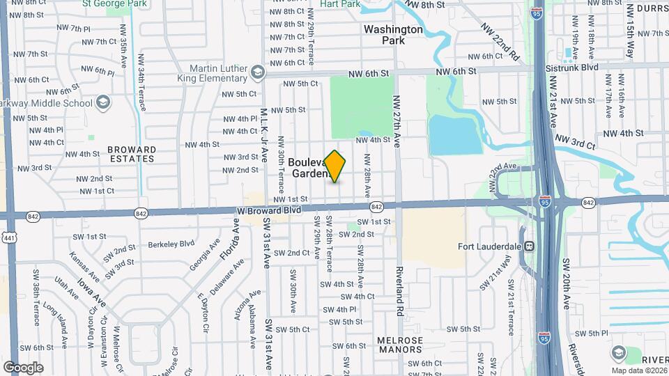 103 NW 28th Way Mapa y Detalles de la Ubicación