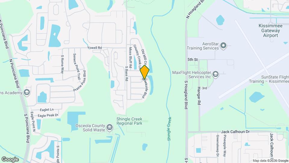 4334 Creekside Blvd Map and Location Details