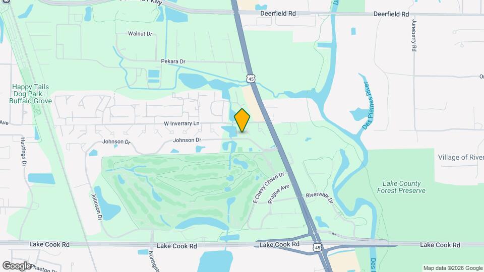 262 W Inverrary Ln Map and Location Details