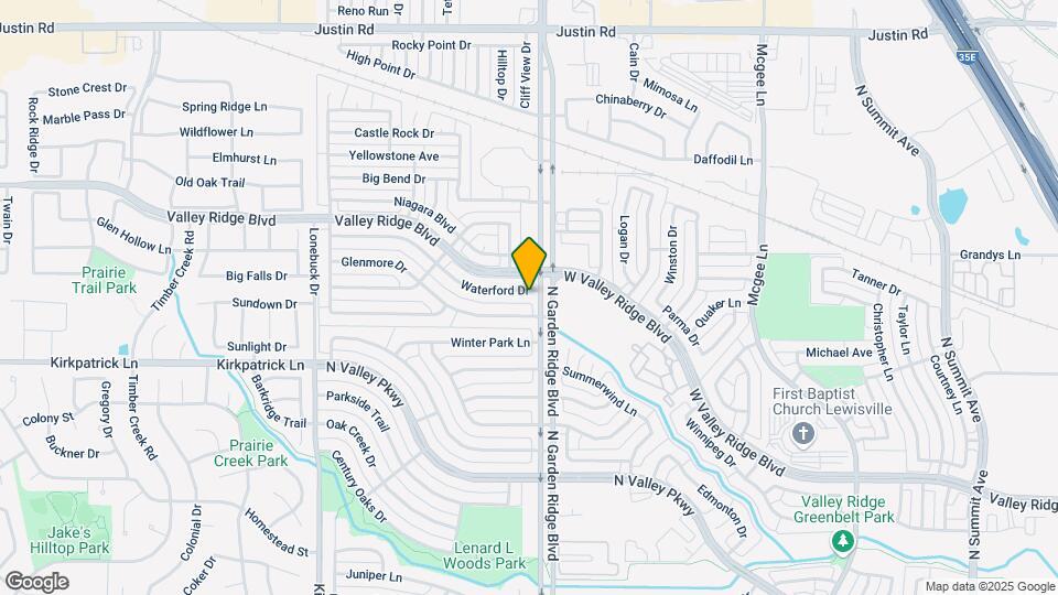 1506 Waterford Dr Map and Location Details