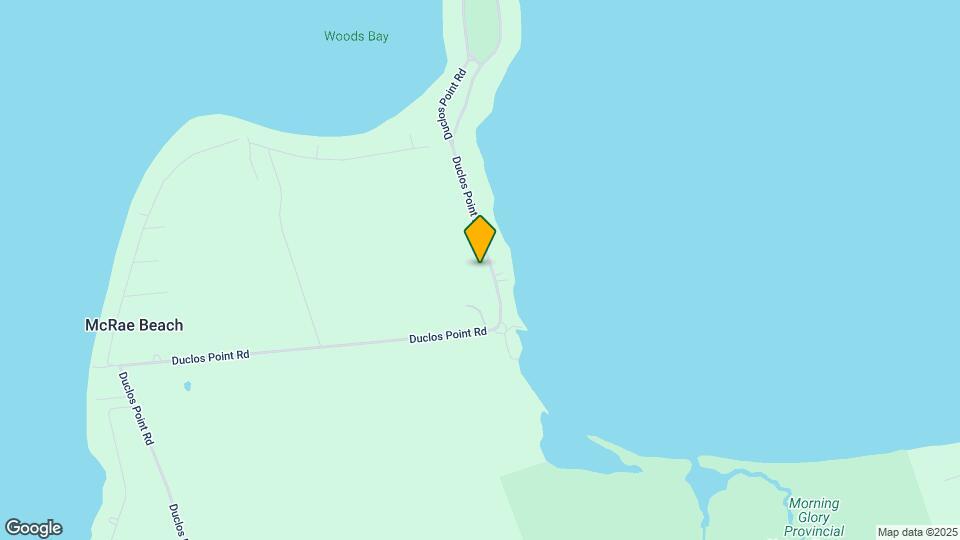 496 Duclos Point Rd Map and Location Details