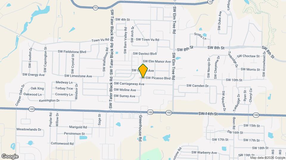 3607 SW Picasso Blvd Map and Location Details