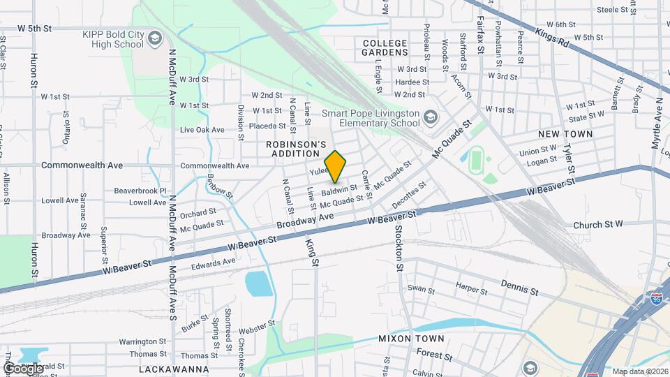 2081 Baldwin St Map and Location Details