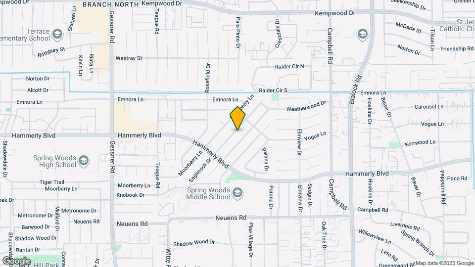 2314 Eaglerock Dr Map and Location Details