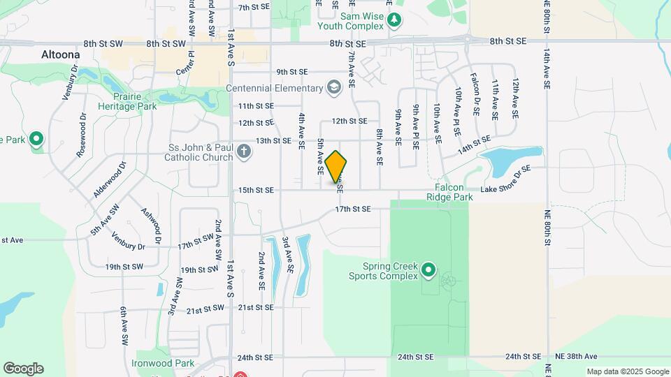 509 15th St SE Map and Location Details