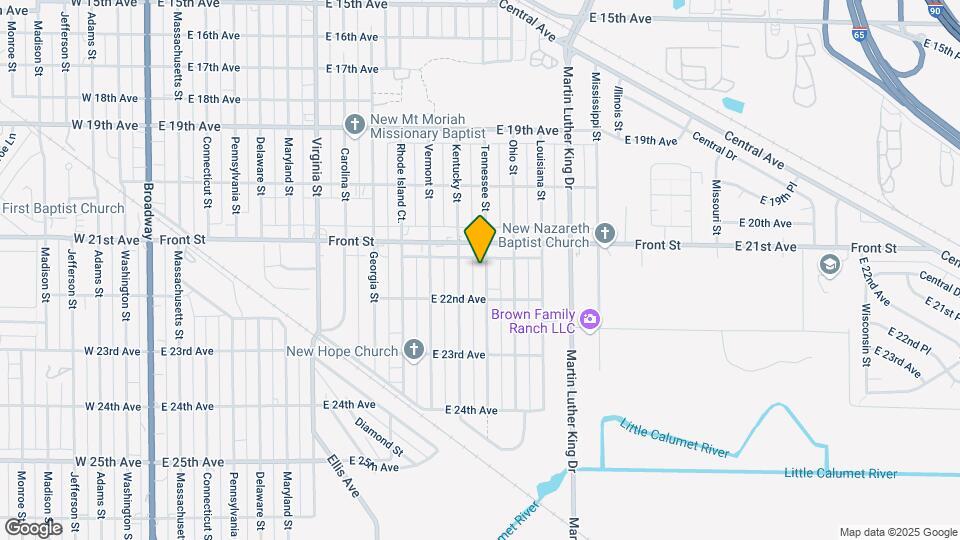 2136 Tennessee St Map and Location Details