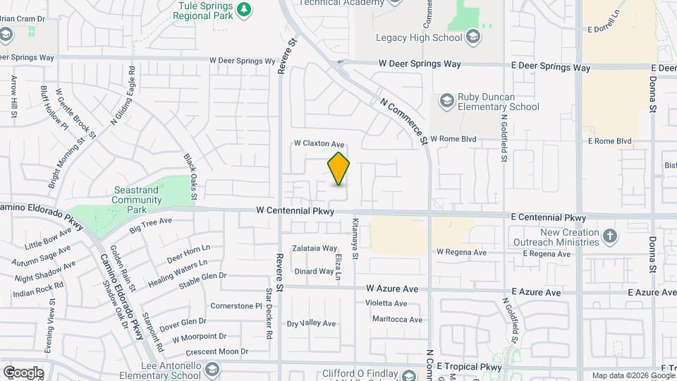 521 W Dolphin Peak Ct Map and Location Details