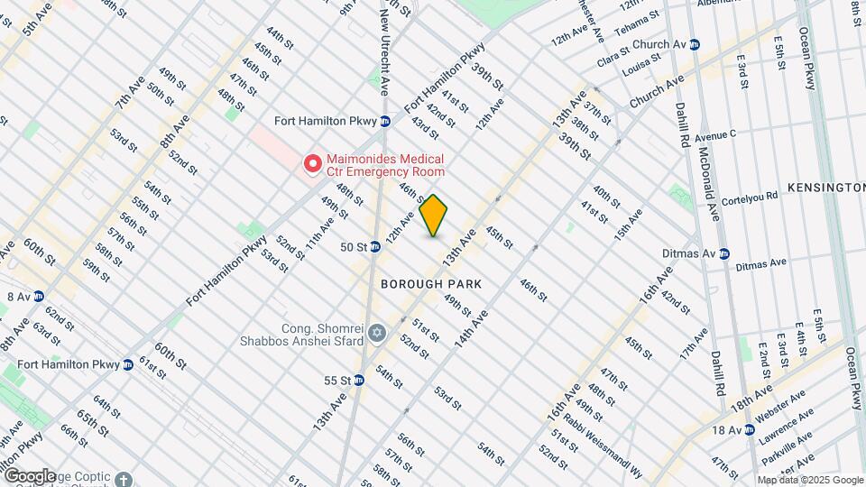1252 47th St Map and Location Details