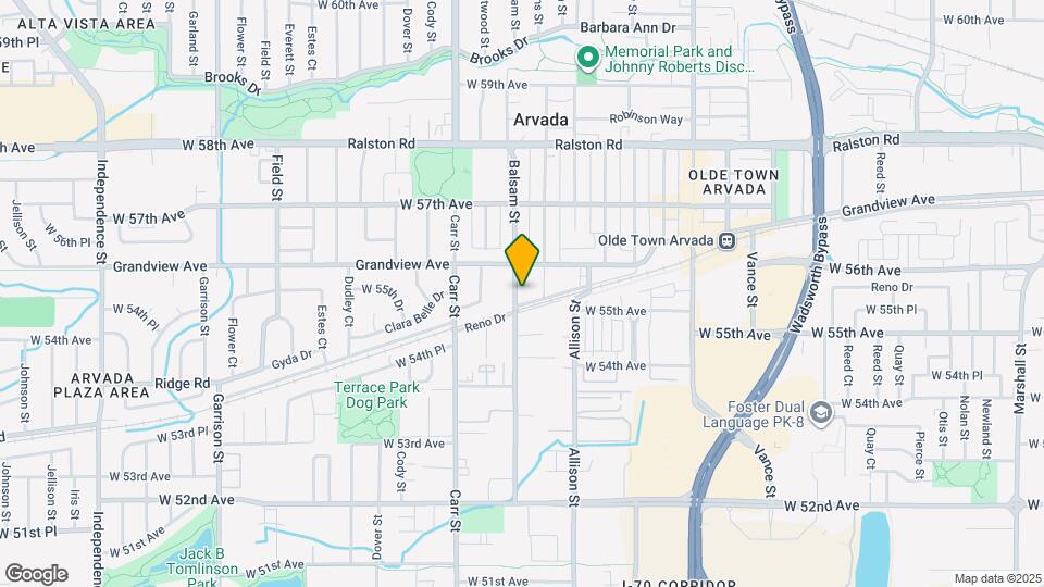 5508 Balsam St Map and Location Details