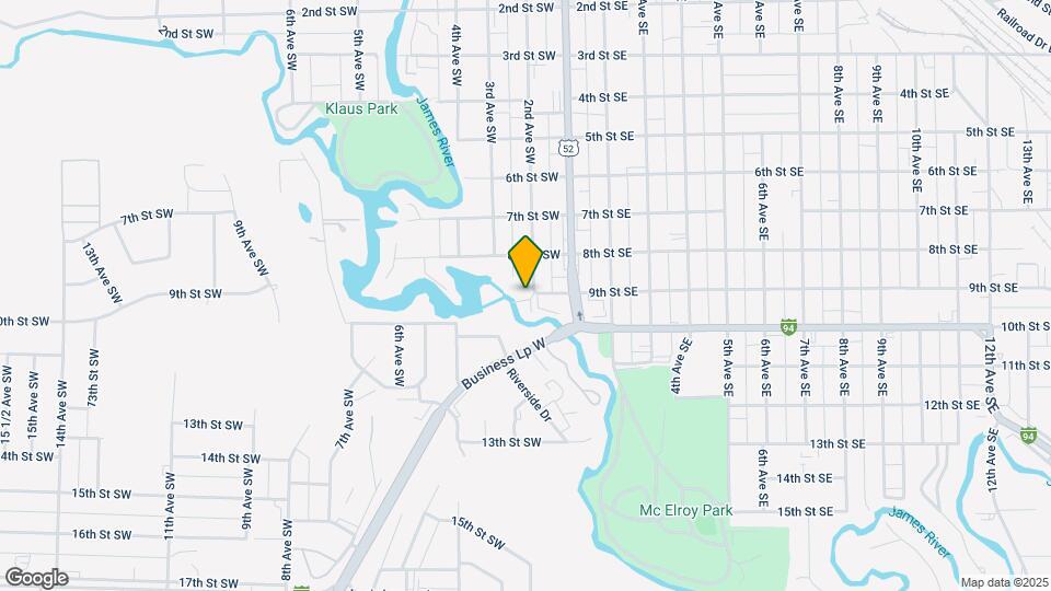 910 2nd Ave SW Mapa y Detalles de la Ubicación