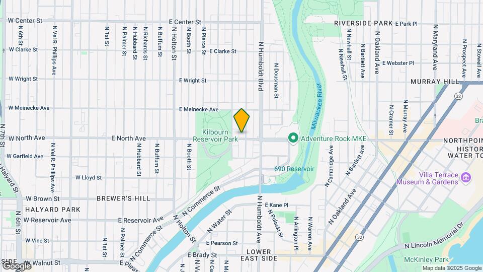 926 E North Ave Map and Location Details