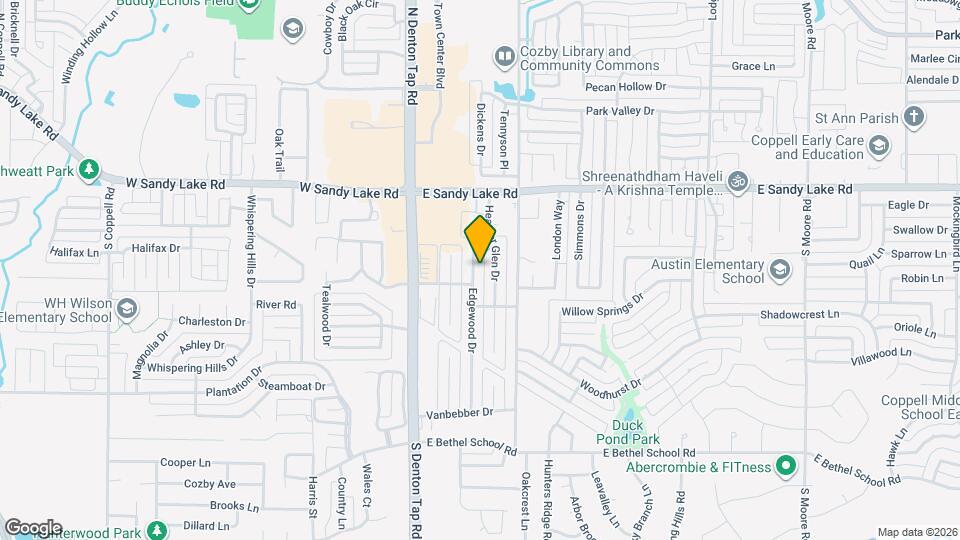 150 Edgewood Dr Mapa y Detalles de la Ubicación