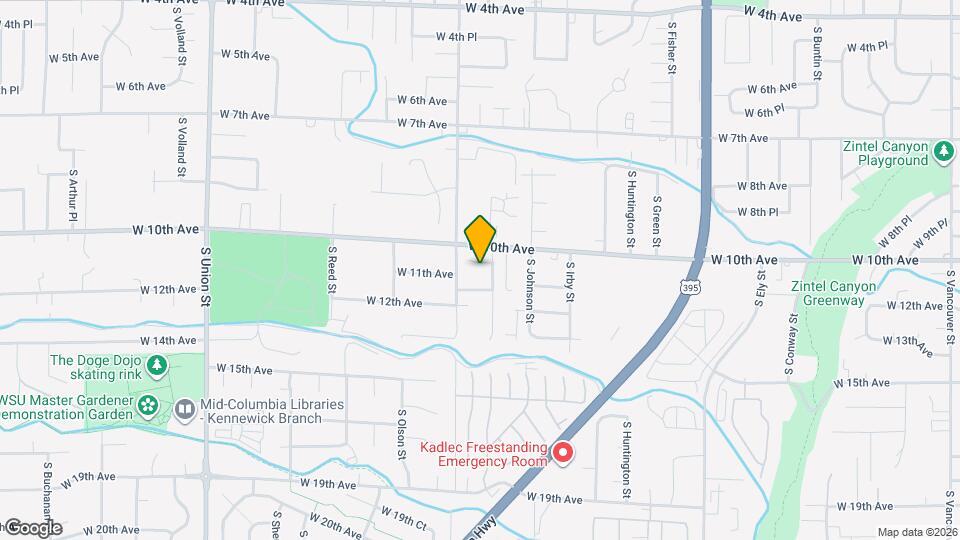 3525 W 10th Ct Map and Location Details