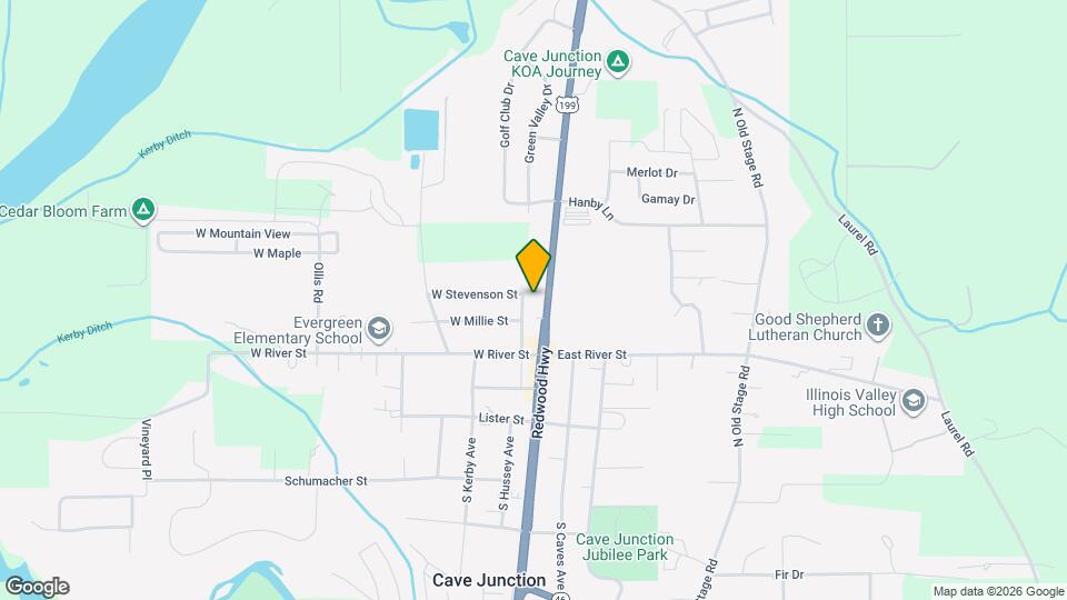 313 N Hussey St Map and Location Details