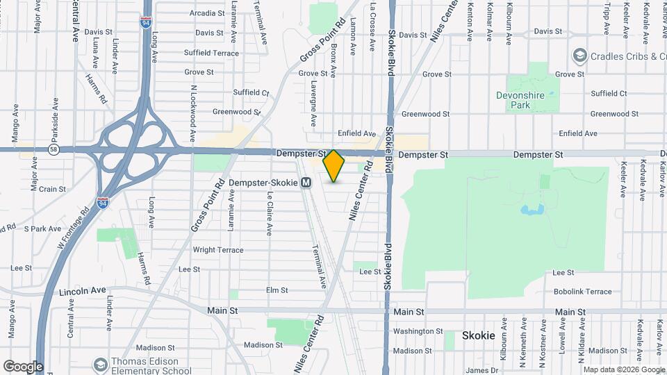 4926 Crain St Map and Location Details