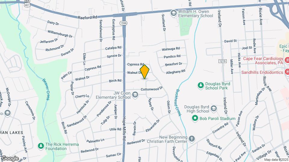 730 Tupelo Cir Map and Location Details