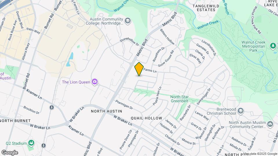 1908 Rainy Meadows Dr Map and Location Details