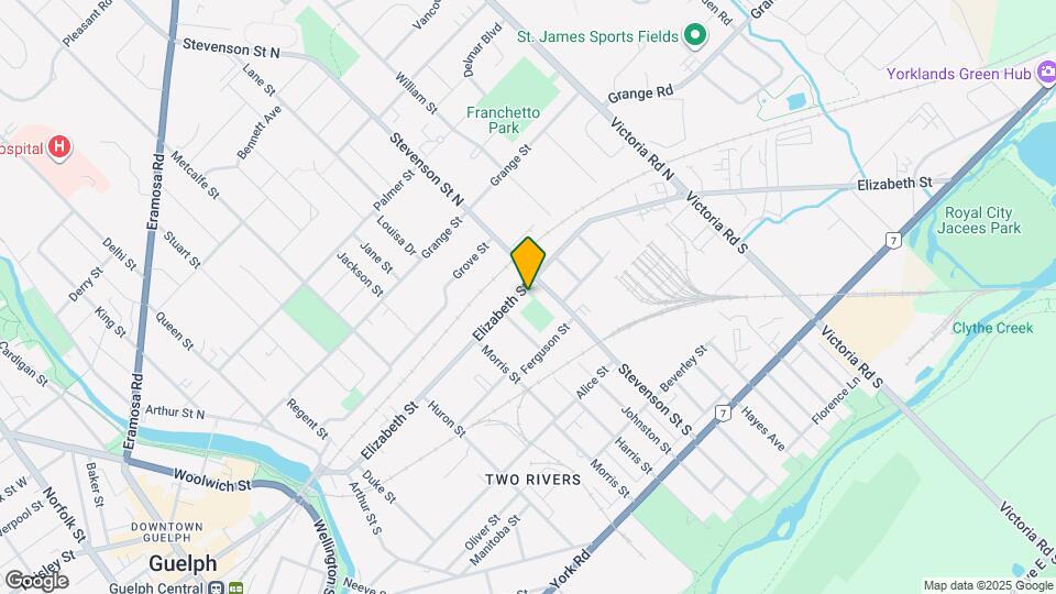 233 Elizabeth St Map and Location Details