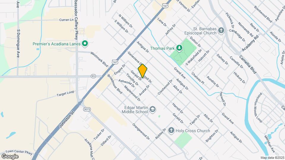 311 Gerald Dr Map and Location Details