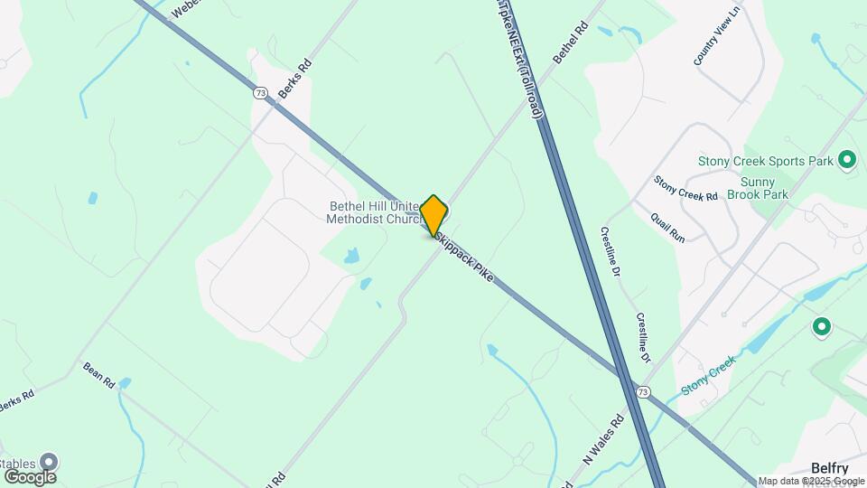 2600 West Skippack Pike Mapa y Detalles de la Ubicación